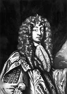 约翰·奇切利爵士（d.1691）的肖像由Richard Earlom（1743-1822）和查尔斯·特纳（c.1773-1857）雕刻，来自英国历史上的杰出人物（mezzotint）